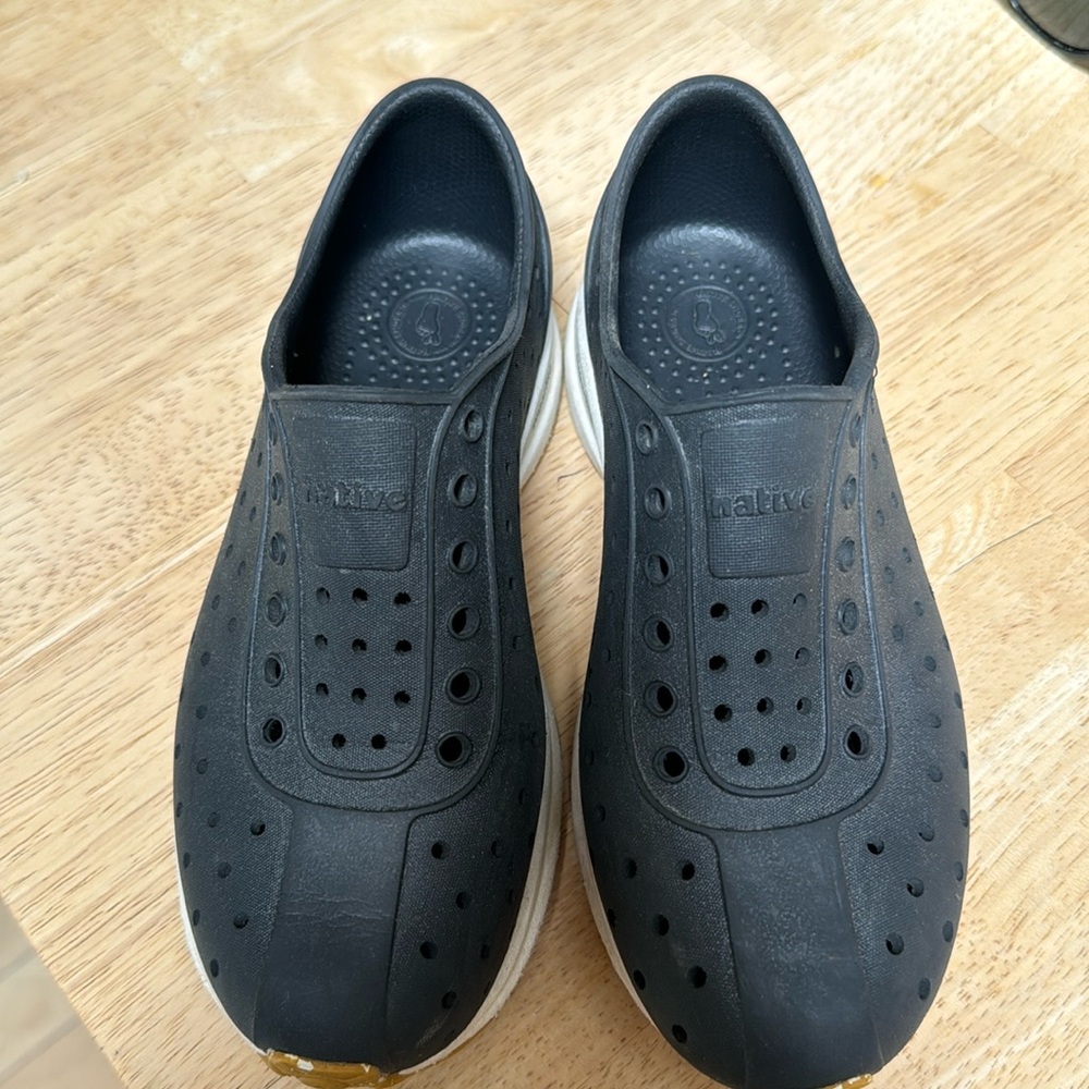 J1 navy blue native shoes